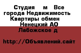 Студия 20 м - Все города Недвижимость » Квартиры обмен   . Ненецкий АО,Лабожское д.